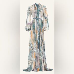 NWT Andrea Iyamah Sade Multicolor Cover-Up Maxi Dress